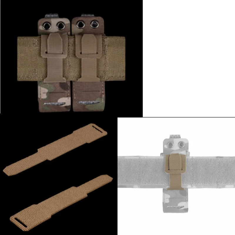 Correa adaptadora MOLLE nailon para cinturón táctico caza - imagen 2