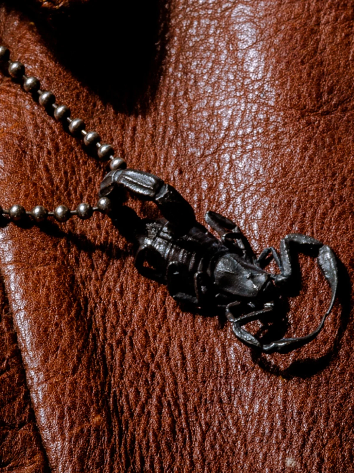 LLavero de escorpión de cobre Original hecho a mano, colgante de llave - imagen 4