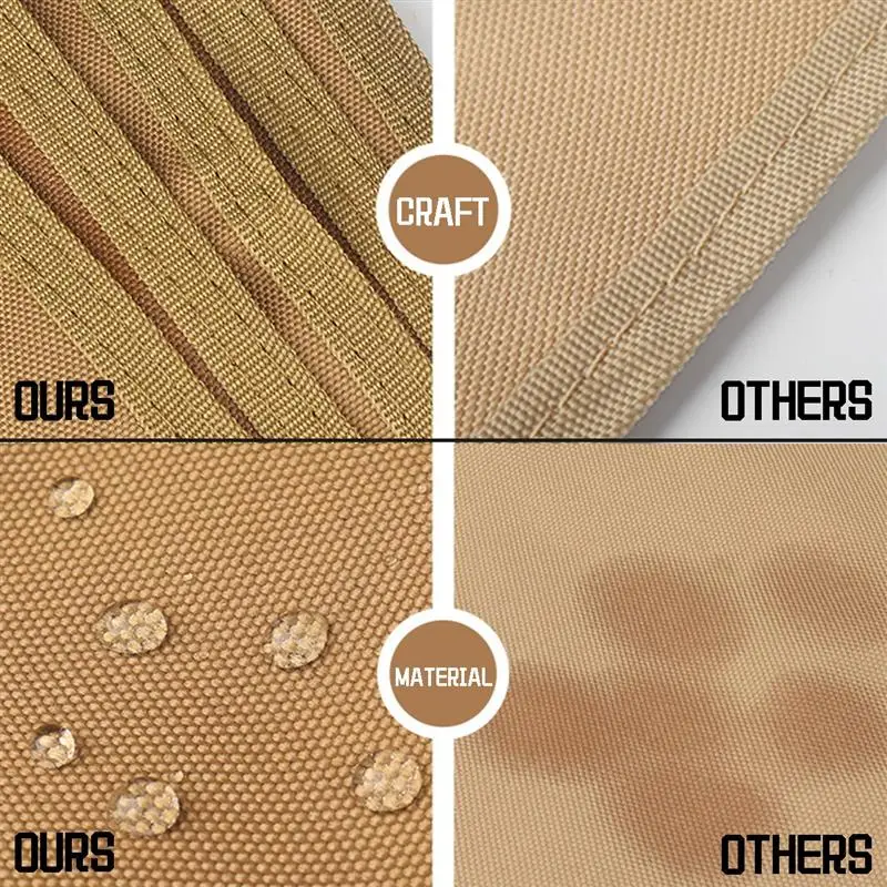 Tapetes tácticos de tiro enrollables, alfombrilla de limpieza de Rifle, impermeable, antideslizante, portátil, para entrenamiento de Camping, con asa de transporte - imagen 3