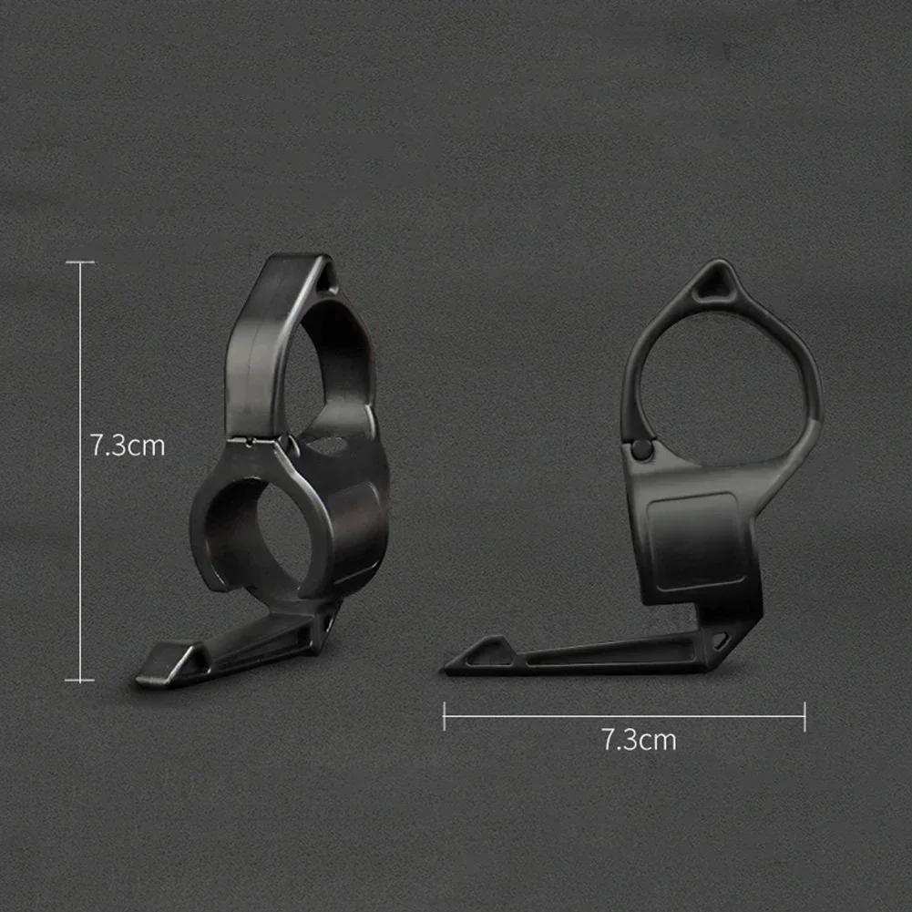 Adaptador de linterna de anillo de dedo antideslizante, 2,2 cm de diámetro, Clip de bolsillo Compatible, accesorios de caza - imagen 5