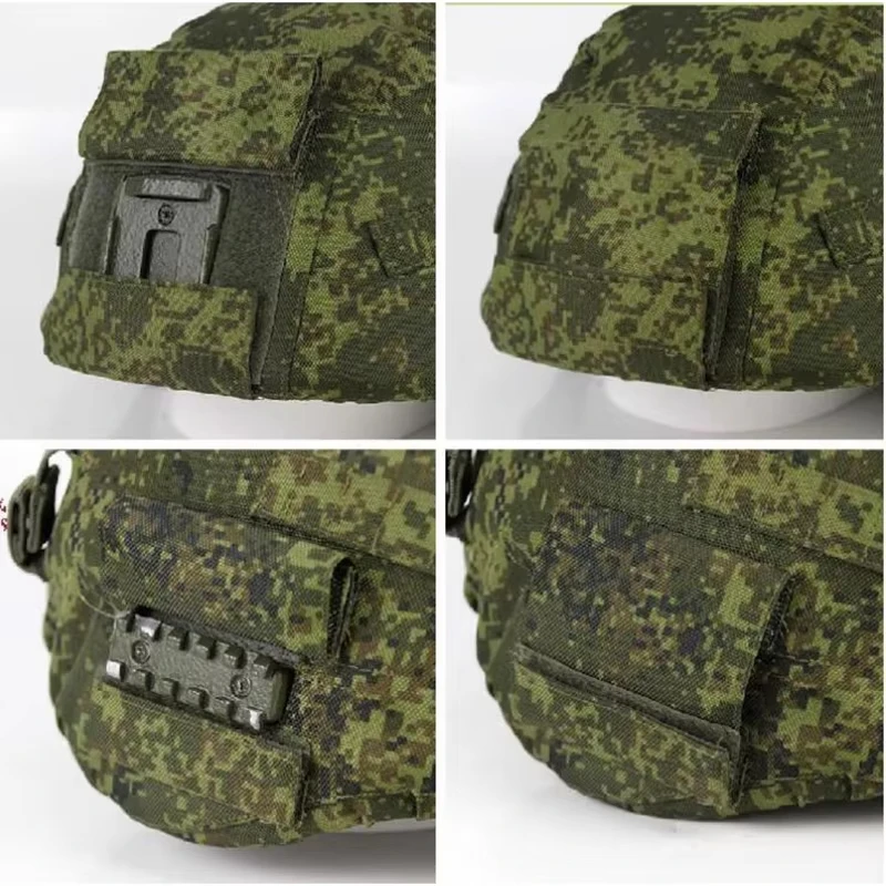 Funda casco táctico rusa MOX/EMR con orejeras cortaviento exterior - imagen 5