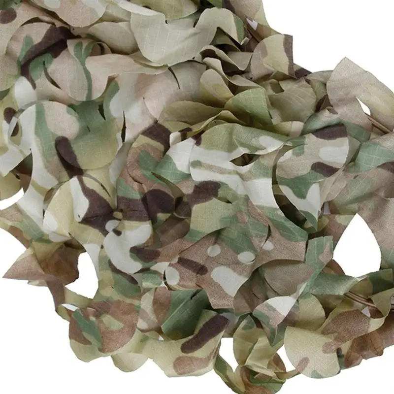 Cubierta de casco rápida Multicam, cubierta de red de camuflaje, corte láser ligero, para caza Airsoft Paintball - imagen 4