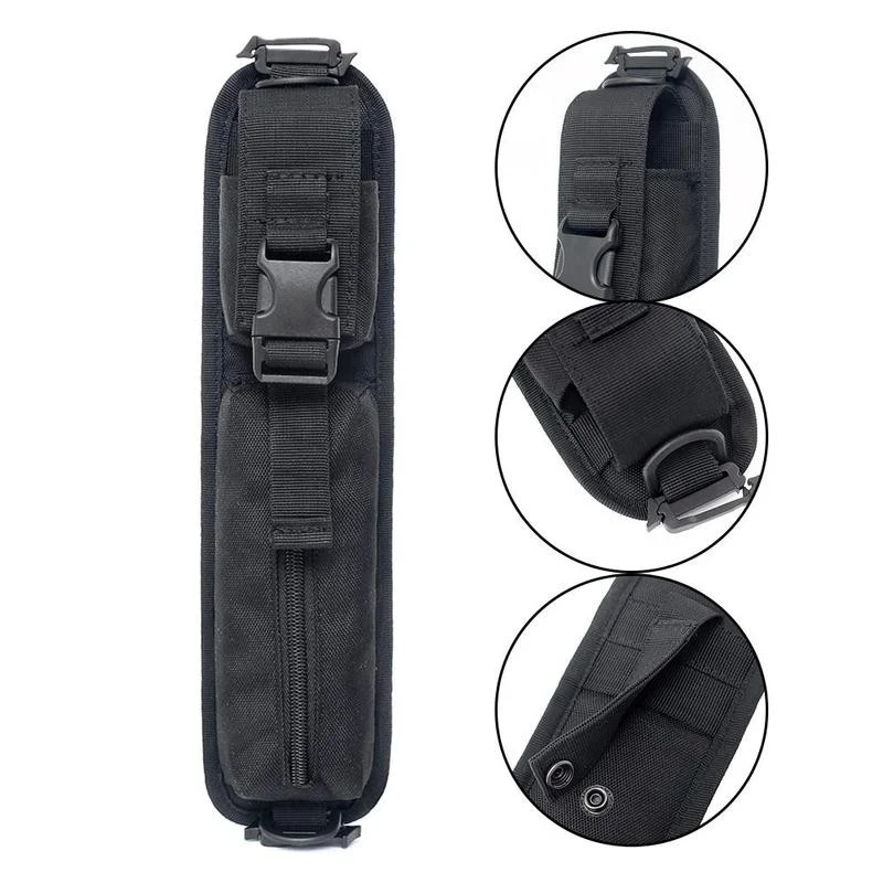 Mochila táctica con correa para el hombro, bolsa para linterna para artículos diversos, bolsa para llaves Molle, accesorios para acampar y cazar al aire libre, bolsa de herramientas EDC - imagen 2
