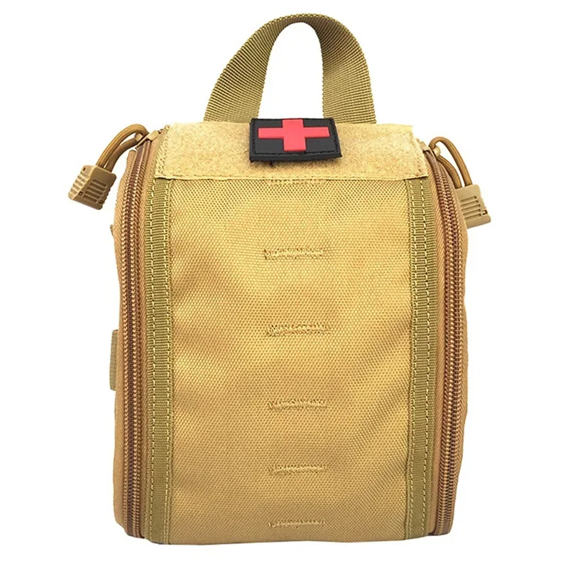 Botiquines de primeros auxilios tácticos, bolsa médica Molle, combate al aire libre, supervivencia, caza, utilidad, bolsas médicas de emergencia - imagen 2