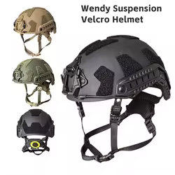 Casco táctico antidisturbios FAST SF, suspensión ligera ABS Wendy para adiestramiento al aire libre, protección rápida de seguridad