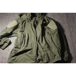 Chaqueta táctica soft shell Zippe L5 nailon de combate con capucha