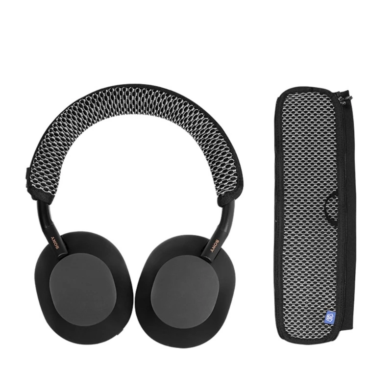 Almohadillas proteicas para los oídos, cubierta para diadema para auriculares WH 1000XM5, almohadillas para los oídos con - imagen 3