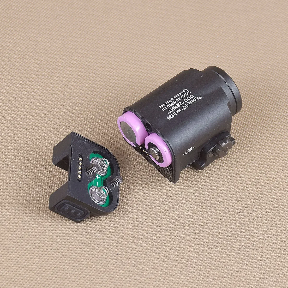 Zenitco táctico Klesch-1S GEN.2.0 arma luz estroboscópica constante salida momentánea pistola de caza Glock17 linterna exploradora - imagen 4