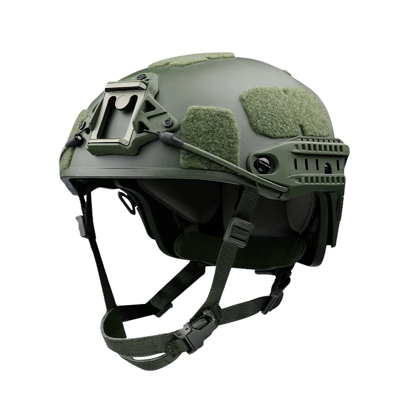 Casco táctico de caza Airsoft AF, equipo de campo de protección grueso, combinación CP, casco de juego CS de ciclismo - imagen 5