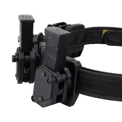 Cinturón táctico Skirmish IPSC – Competición con funda y bolsa velocidad