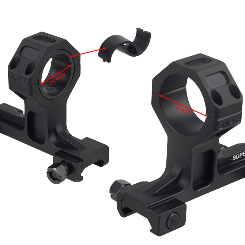 GEISSELE de caza táctica automática para AR15, montaje de alcance, 30mm, 25,4mm, mira óptica, montaje 1,54 1,93, riel de 20mm, Lambul - imagen 4