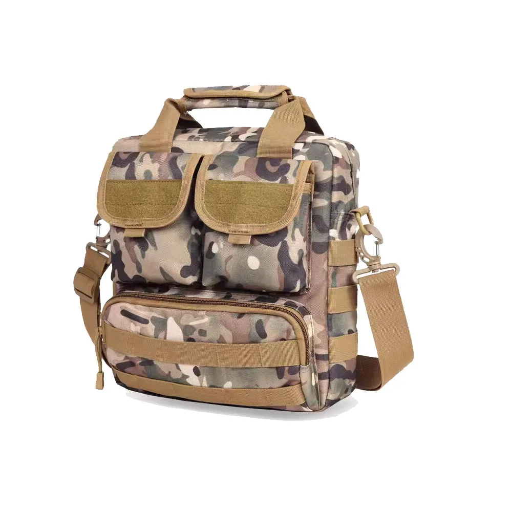 Mochila de un hombro multifuncional para exteriores, bolsa táctica para ordenador portátil, impermeable, bolsa de almacenamiento de gran capacidad - imagen 2