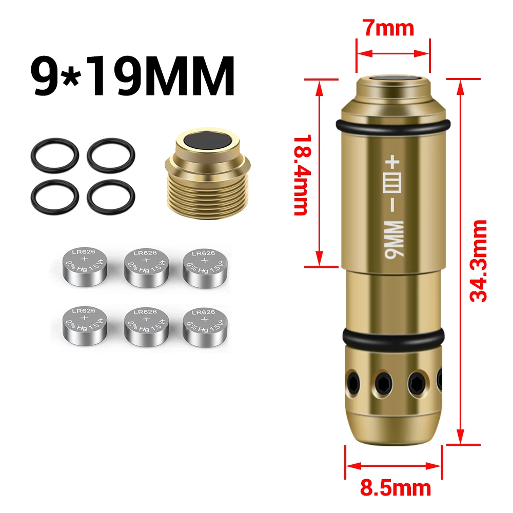 9X19mm battery cover