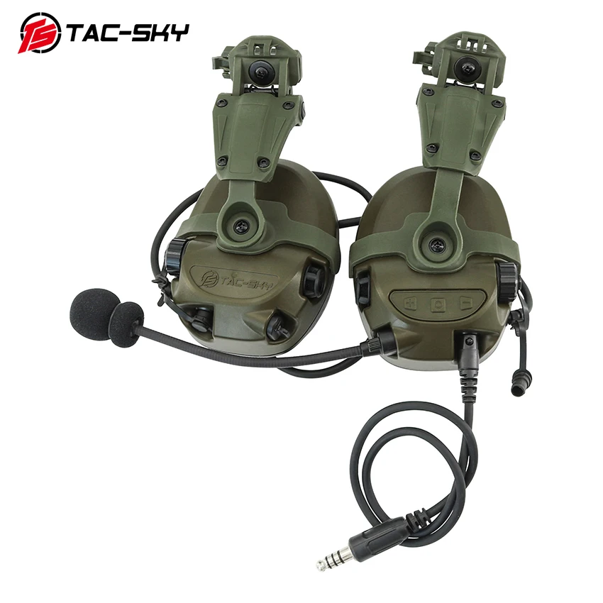 Radio táctica TAC-SKY TAC700 con auriculares, reducción ruido - imagen 5