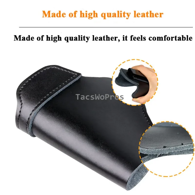 Pistolera táctica oculta para Glock 17, 19, 26, 43, Sig Sauer, P220, P226, P229, mano derecha e izquierda - imagen 5