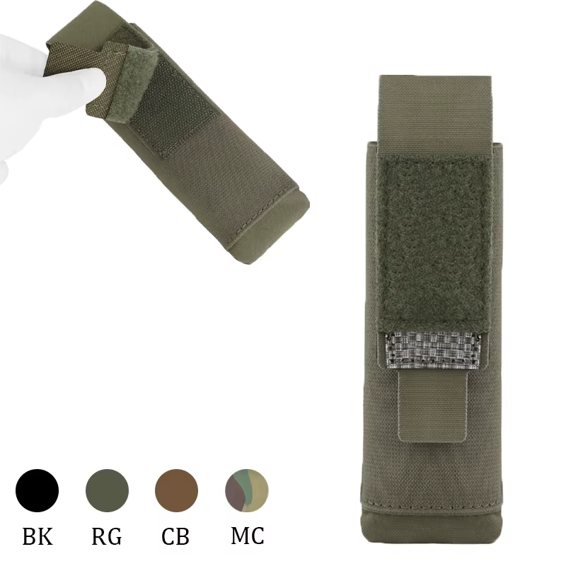 Organizador táctico MOLLE – Bolsa para linterna y herramientas