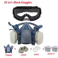 25 in1 Black Goggles