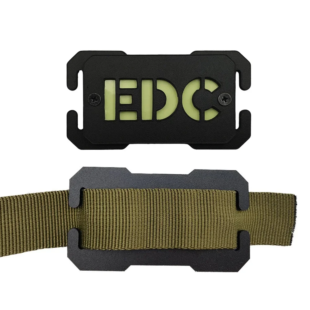 Paraguas, MED, EDC, radiación Nuclear, equipo táctico de ojos de gato que brilla en la noche, Molle identifica la seguridad al aire libre parche de tira de marca - imagen 5