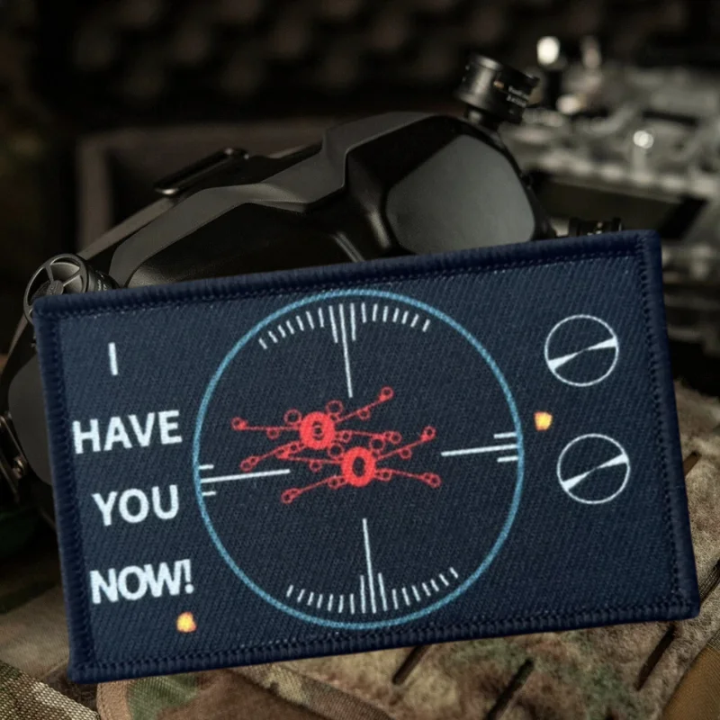 ¡TES HAVE AHORA! Parche de impresión para chaleco táctico, insignia de moral con gancho y bucle, pegatinas decorativas para mochila, parches para brazalete para ropa