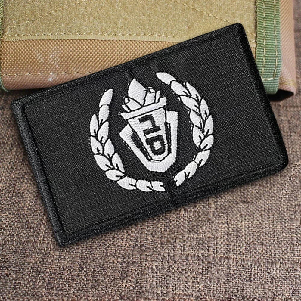 Parche táctico bordado de Israel, parches de gancho y bucle, insignia de moral militar, pegatinas para mochila, brazalete - imagen 2