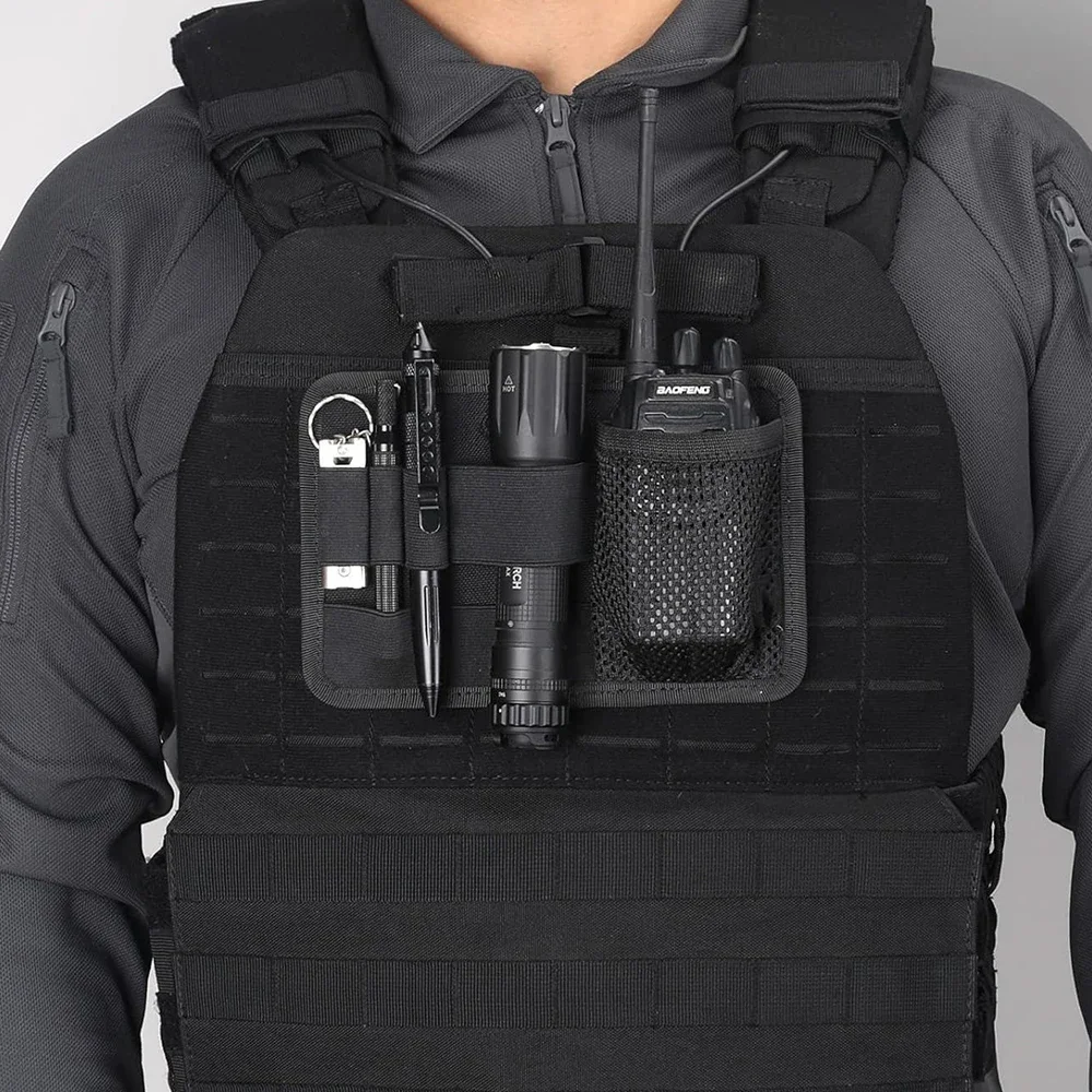 SINAIRSOFT-bolsas de inserción, accesorios modulares, equipo, Panel de bucle de gancho, soporte de separación interior, bolsa, organizador de malla de utilidad - imagen 5