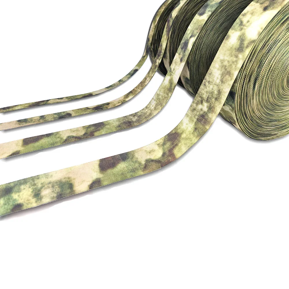 1M de longitud 20Mm 25Mm 38Mm 50Mm de ancho cinturón táctico correa de correas Diy Molle cinta de envoltura de desechos - imagen 3