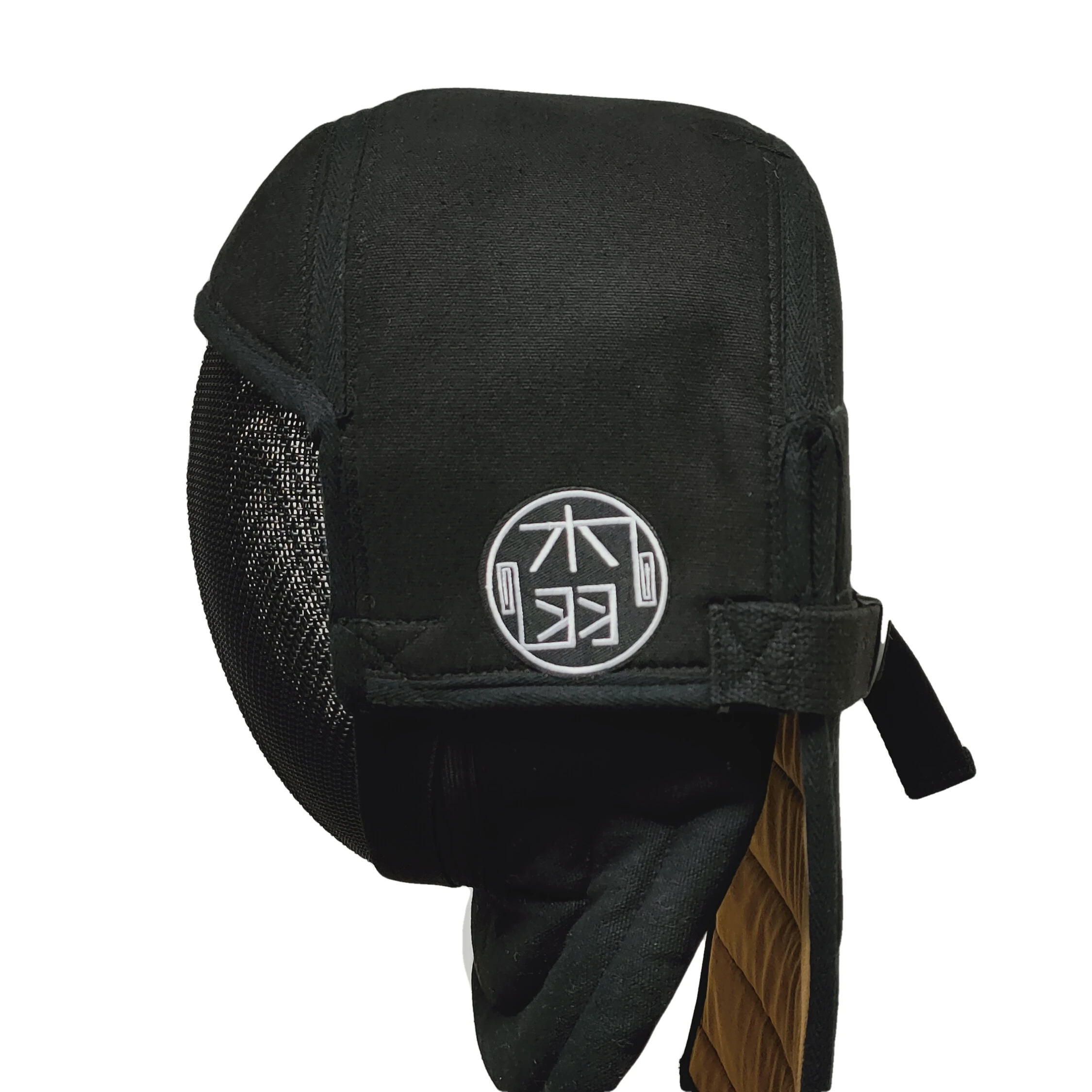 Casco de espada pesada con máscara, almohadilla cerebral, equipo de protección de combate cerrado de combate negro - imagen 5