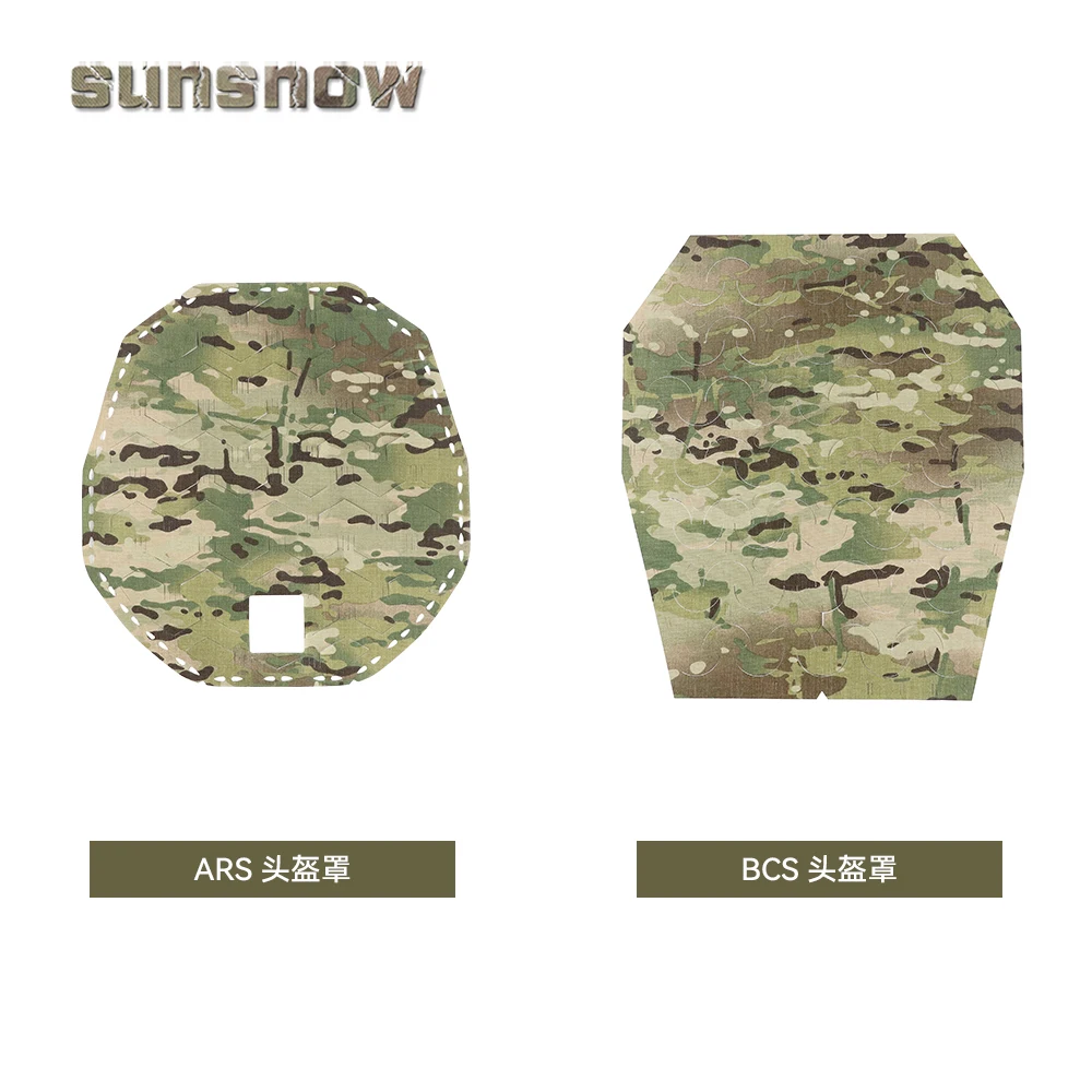 ARS&BCS MC Fabrics Tactical Camouflage High Cut Helmet Cover Hidden Hat For helmet - imagen 4