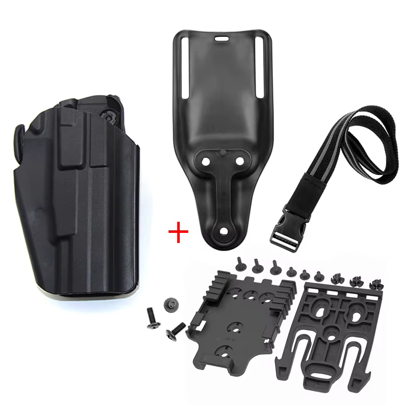 Funda táctica para pistola con plataforma tipo QLS, cintura - imagen 2