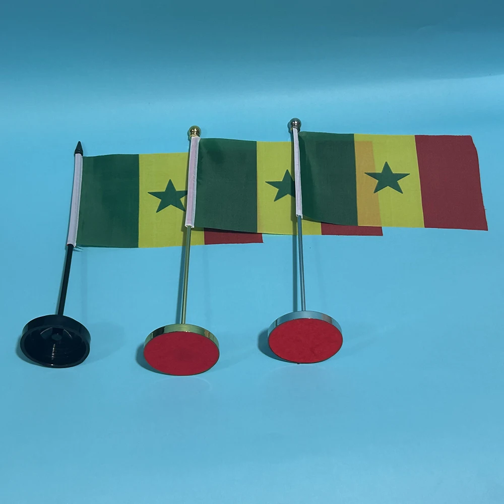 Bandera de escritorio SKY Senegal Poliéster nacional - imagen 2
