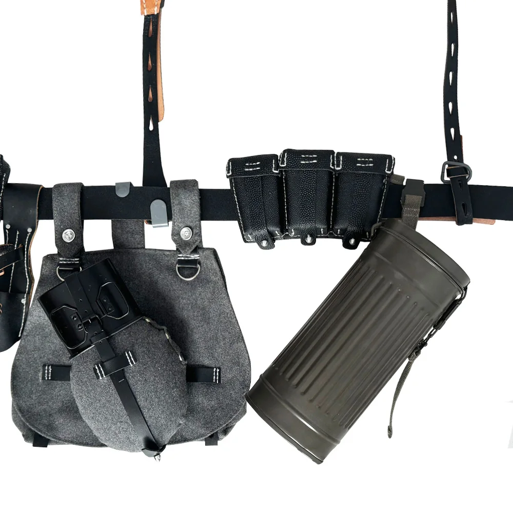 Bolsa alemana 98K La combinación táctica es un paquete combinado de equipo de soldado portátil 98k alemán Ww2 - imagen 5