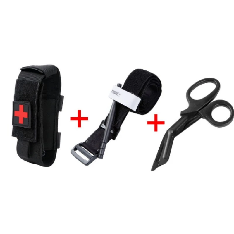Bolsa de almacenamiento de tijeras de torniquete para deportes al aire libre, bolsa de torniquete MOLLE, bolsa de herramientas pequeña