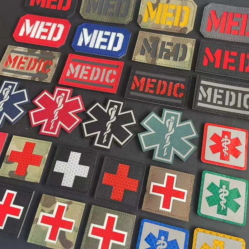 Parche Star of Life reflectante infrarrojo – Médico táctico - imagen 3