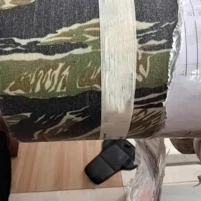 Tela táctica impermeable resistente al IR de camuflaje 500D Nylon 66 Ripstop, 150cm de ancho por yarda para equipo al aire libre