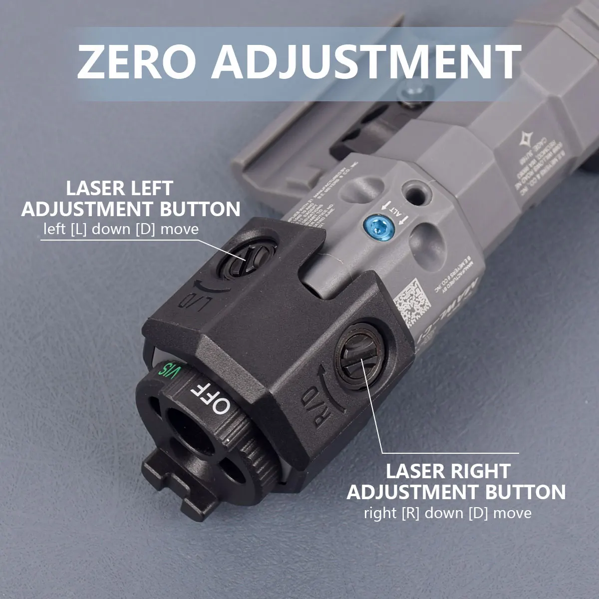 Nylon MAWL C1 + versión Real mejorada, réplica más nueva para Airsoft táctico IR/láser de puntería Visible con accesorios de caza EC2 - imagen 4