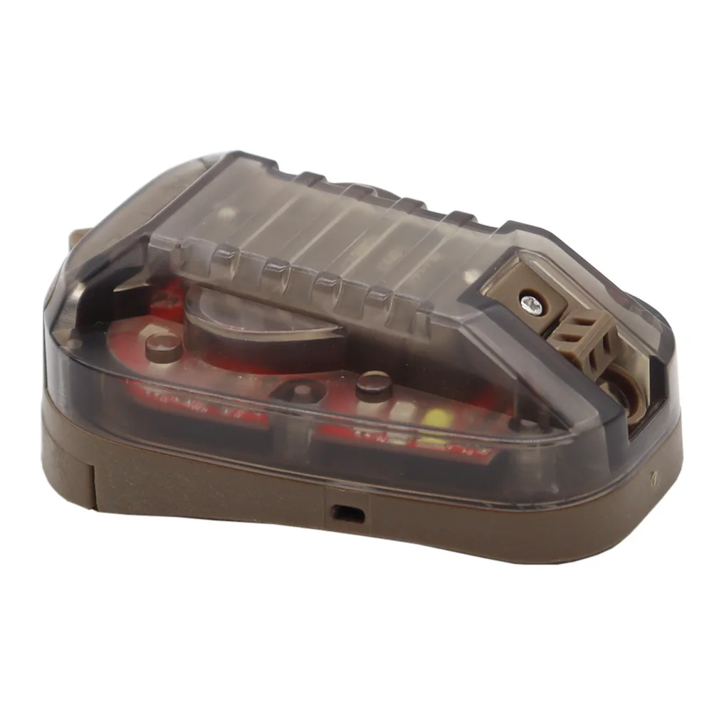 Luz táctica para casco, luz de señal de supervivencia, azul, verde, rojo, luz estroboscópica IR, resistente al agua, luz para casco deportivo al aire libre - imagen 5