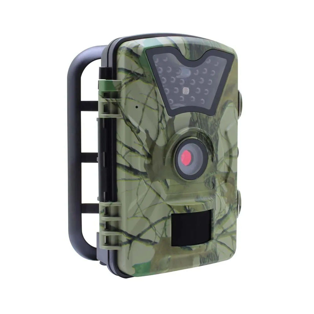 Cámara de rastreo para caza de 12MP, trampas fotográficas de visión nocturna de 940nm, negra, de bajo brillo LED IR, Chasse - imagen 2