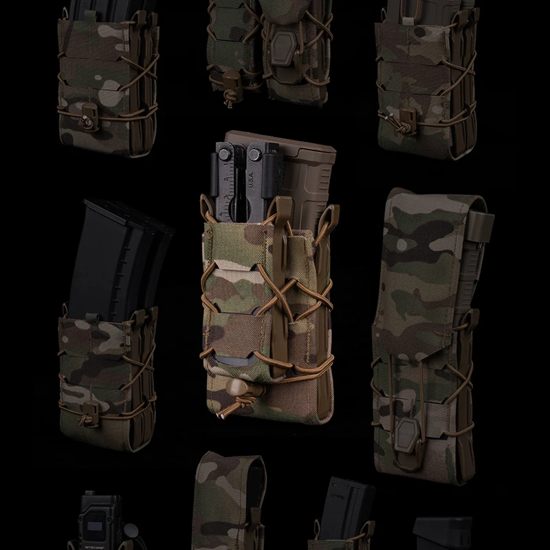 POSEIDON DEFENSE Tiger V2 portacargadores MOLLE para Airsoft - imagen 3
