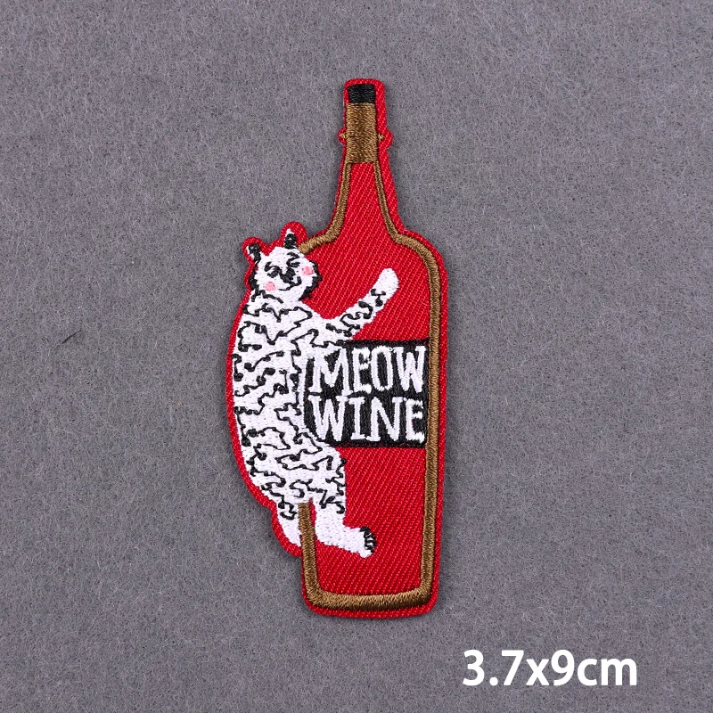 Parches de animales, serpiente, gato, Tigre, termoadhesivos para planchar en la ropa, parches bordados de Doctor de peste - imagen 5