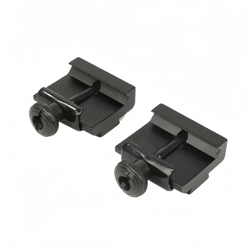 Adaptador de riel de 20mm, conversión a riel de cola de milano elevadora de 11mm, accesorio de decoración de juguete táctico, 2 uds., 4 Uds. - imagen 4