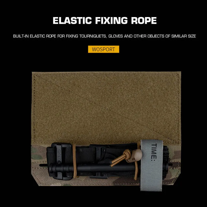 Placa colgante inferior de camuflaje multiusos para chaleco táctico - imagen 4