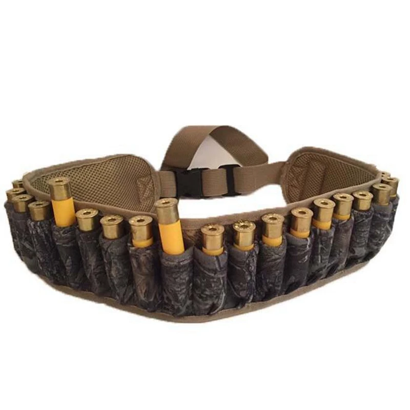 Bandolier-cinturón táctico de carcasa, soporte de munición de calibre 12/20, 20/30 rondas, bolsa de cinturón de bala para pistola, bolsa de cinturón de cintura de cartucho para caza - imagen 2