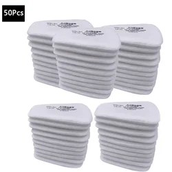 Filtro prefiltro electrostático de algodón para respirador químico