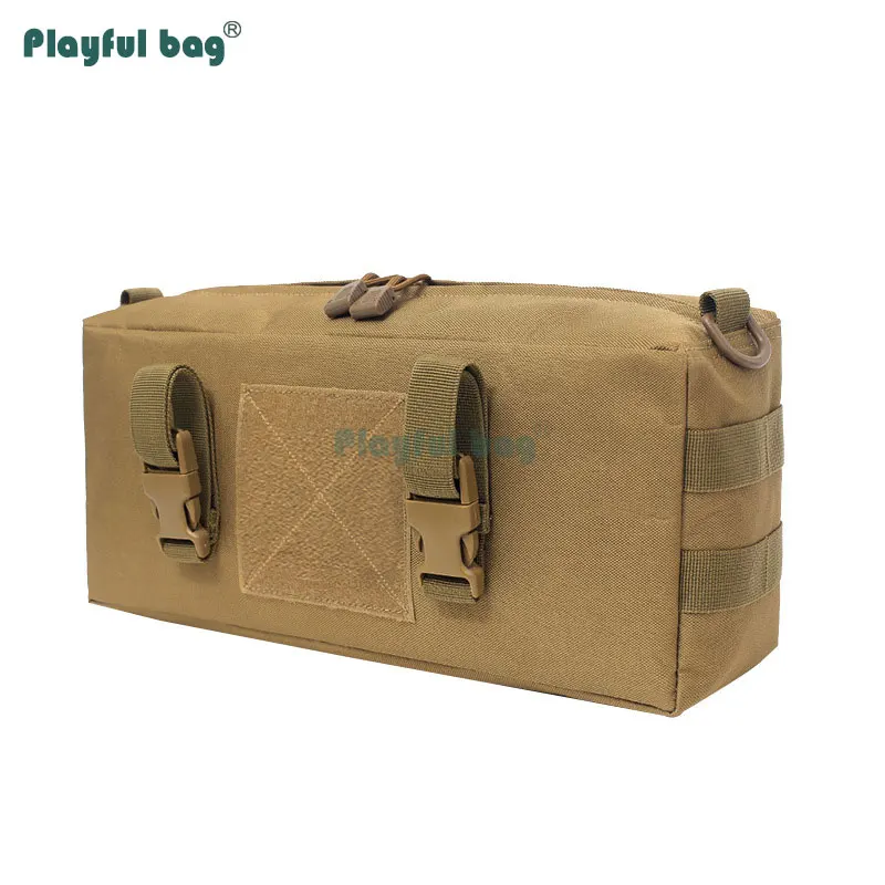 MOLLE-Bolso multifuncional 600D, paquete táctico deportivo de caza, almacenamiento ligero para senderismo, AVA174 - imagen 3