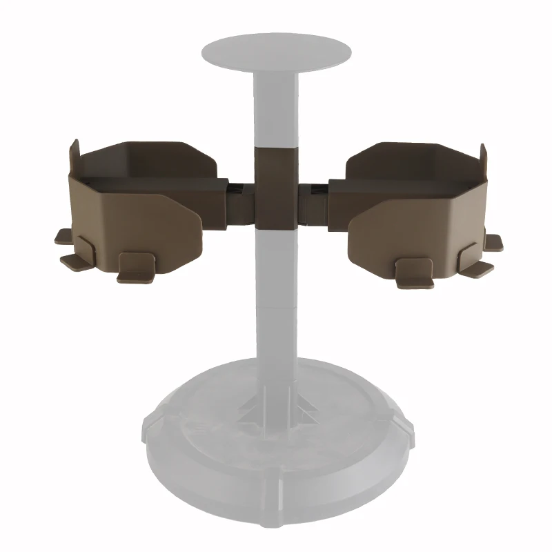 Accesorio de soporte de exhibición de cinturón de ajuste de 4 ranuras de nailon para accesorios de exhibición de equipos de cinturones - imagen 2