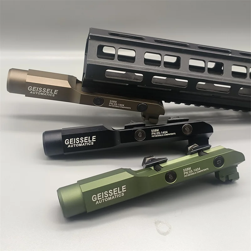 Soporte táctico de Metal GEISS Super Stabby de bayoneta M9, soporte de mango de bayoneta de juguete, accesorios de caza Airsoft para riel de 20mm
