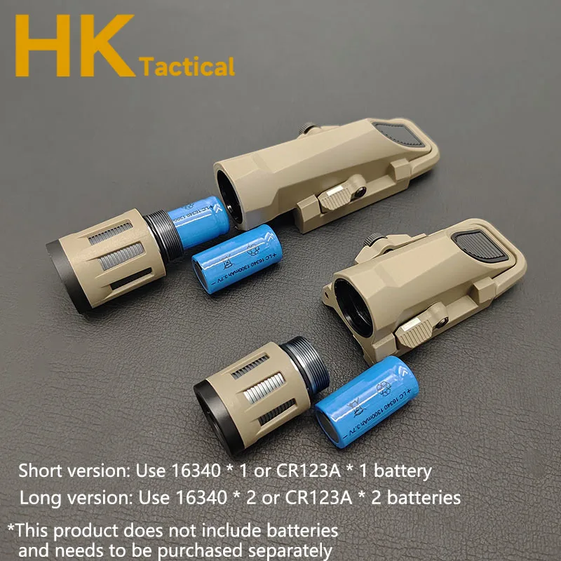 Airsoft WML-Gen2 WML-X Gen2 iluminador de caza constante/momentáneo/estroboscópico/1000 lúmenes arma superbrillante linterna de Metal - imagen 5