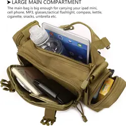Riñonera táctica MOLLE cintura outdoor caza