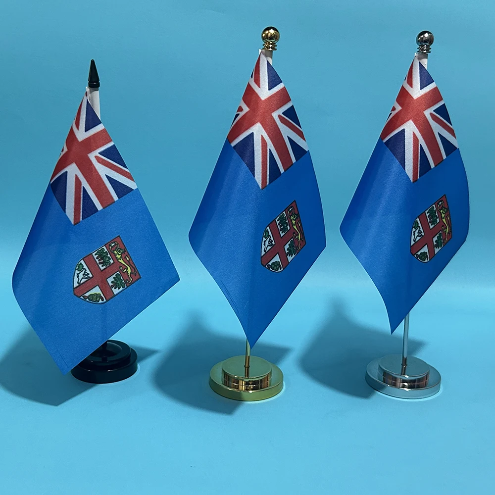 BANDERA DE SKY Bandera nacional de Fiji para escritorio poliéster