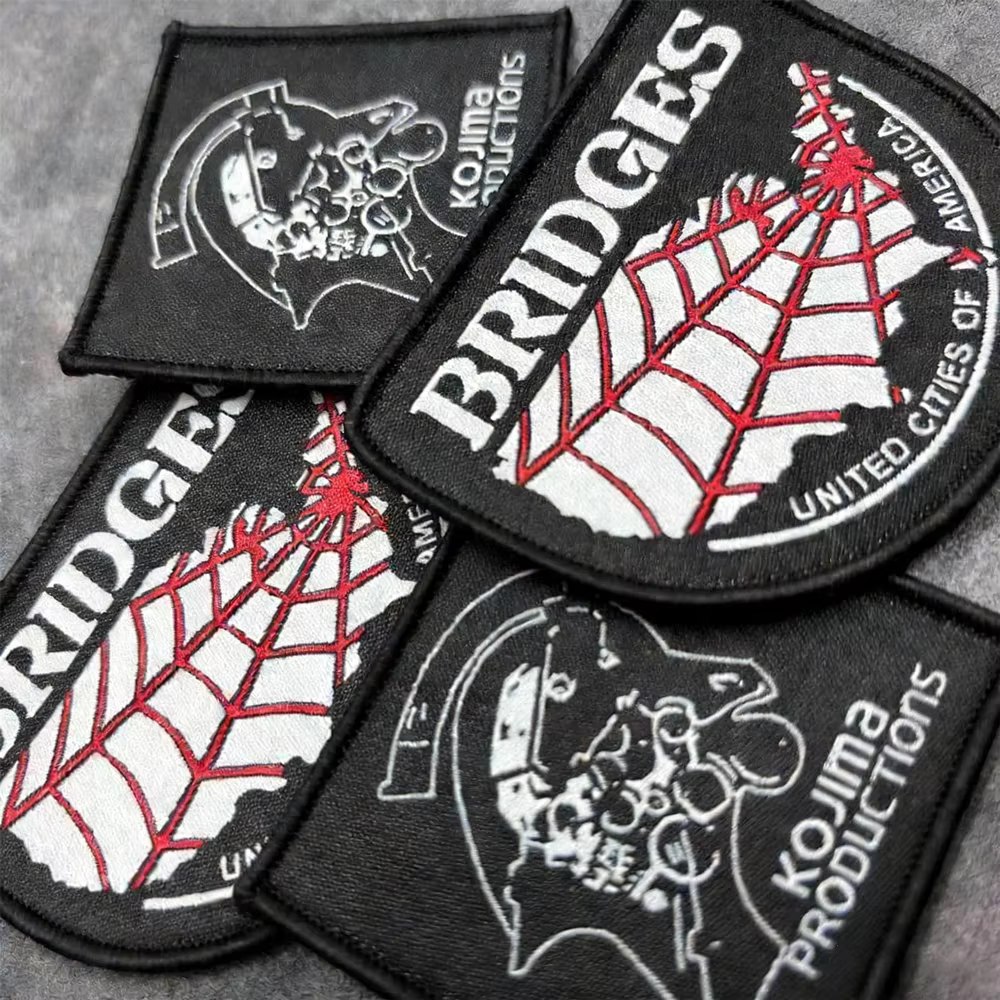 Parche MOLLE bordado Death Stranding adhesivo para mochila táctica - imagen 4